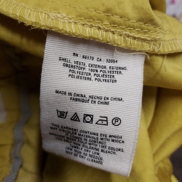 Anthropologie Hei Hei Harper Yellow Ankle pants rn#66170 - Picture 7 of 12